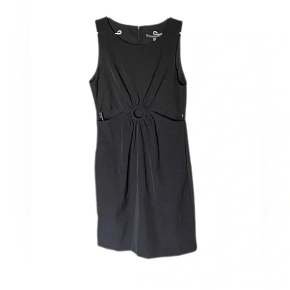 Julia Jordan Cutout Shift Mini Dress Black Women’s 8 - Picture 1 of 14